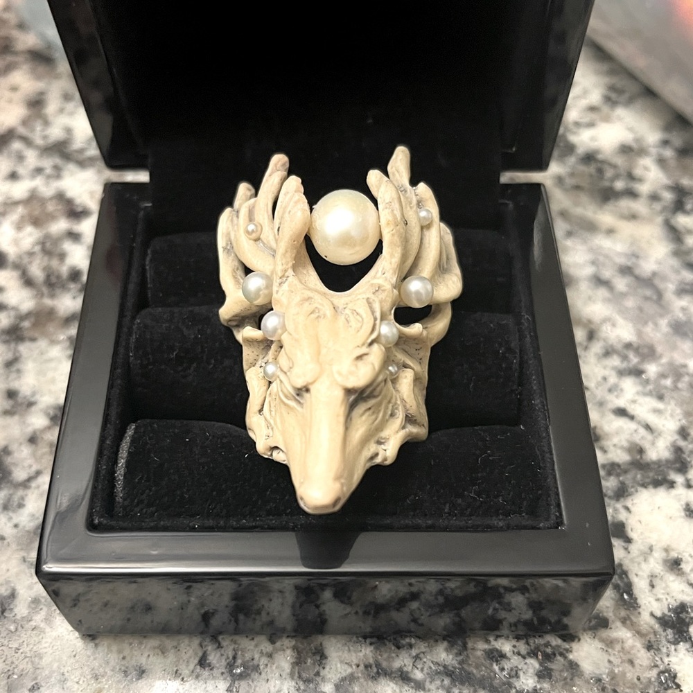 *SOLD * Macabre Gadgets “Nara” Ring